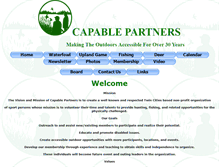 Tablet Screenshot of capablepartners.org